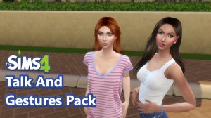 The Sims 4 Talking and gesture Animations - Download