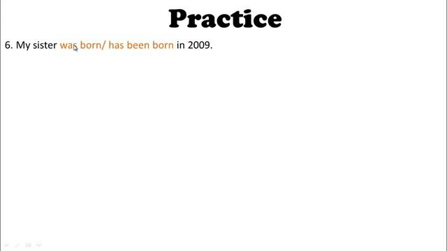 present perfect past simple exercise - смотреть онлайн