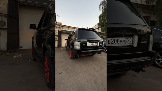 Выхлоп Range Rover 4.2 Supercharged смотреть онлайн