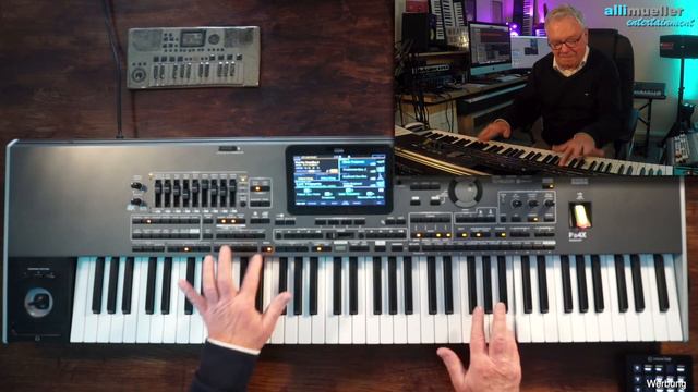 KORG Pa1000/4X - James Last - "A Banda" - Trompeten-Sounds # 823 смотреть онлайн