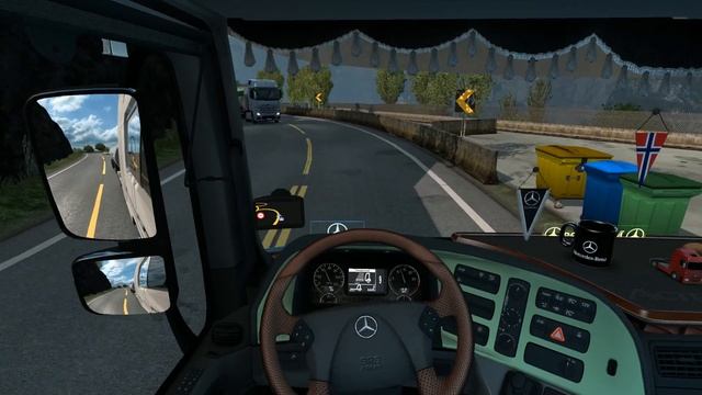 Actros Tuning Pack - New DLC (ETS2) Euro Truck Simulator 2 смотреть онлайн