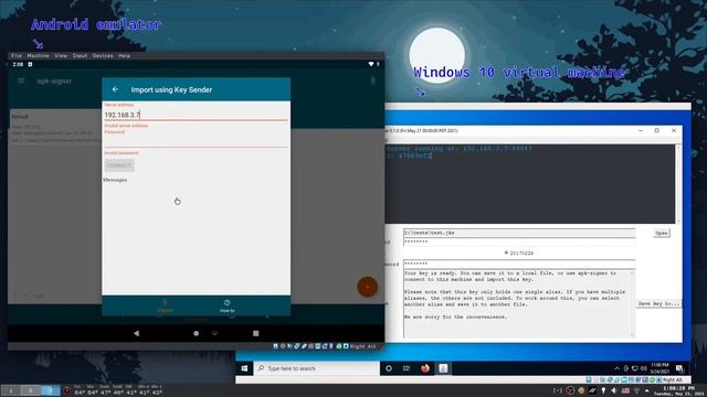 [apk-signer] Importing a keystore via Key Sender смотреть онлайн