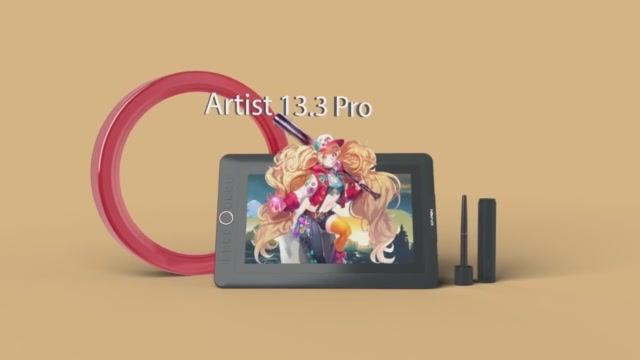 Интерактивный дисплей XPPen Artist 13.3 Pro смотреть онлайн