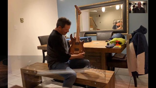 Unboxing of a CDH Custom Guitar. A birthday present for my brother. смотреть онлайн