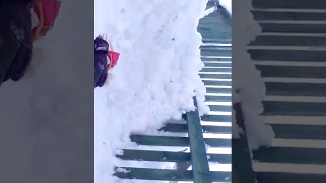 Печка из снега и пирожки из снега смотреть онлайн