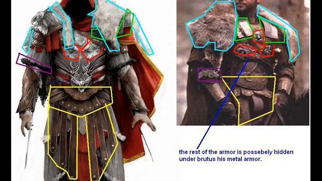 assassin's creed brotherhood: BRUTUS ARMOR/"GLADIATOR" ARMOR (easter egg?) смотреть онлайн