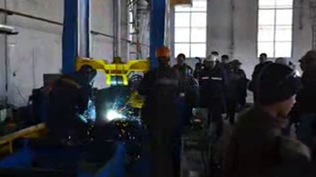Запуск в работу линии сварной балки ТОО "Темиртауский Казмеханомонтаж №2" смотреть онлайн