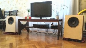Акустика ЗЯ на широкополосных динамиках 4А28.