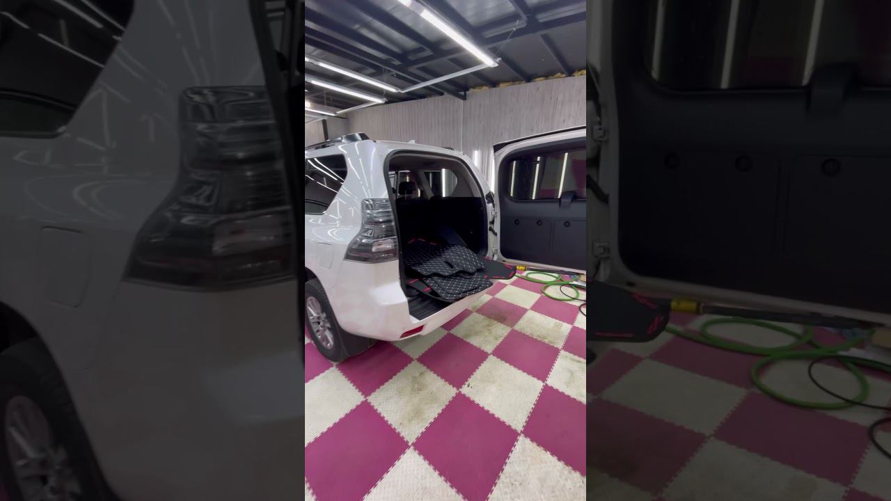 3D Коврики из экокожи для Prado 150 #3dковрики #landcruiserprado #prado150