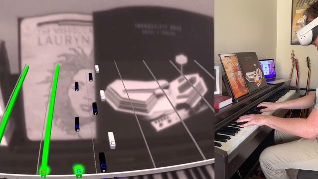 AR Piano Lessons On Quest 2? Here's PianoVision With A MIDI Keyboard Connection смотреть онлайн