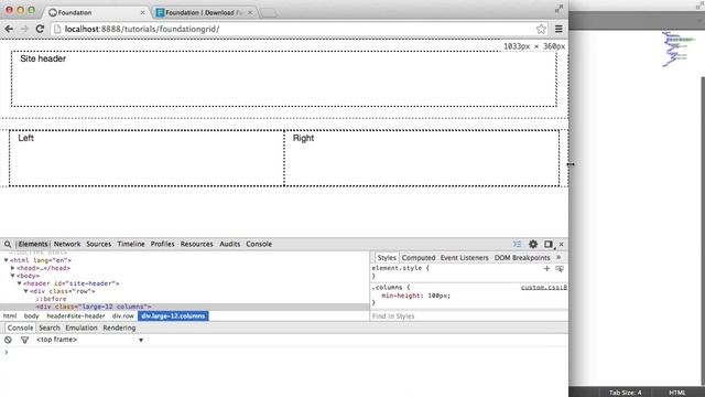 Responsive Websites With The Foundation 5 Grid смотреть онлайн
