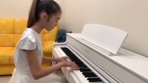 Двухголосная инвенция Бах номер 8 фа мажор/Тухватулина Алсу 6 класс