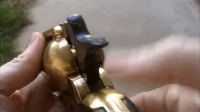 Denix NonFiring Replica Single Action Revolver Peacemaker Dual Tone Colt 45 Prop Gun смотреть онлайн