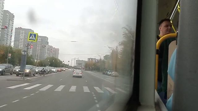 поездка на автобусе|Volgabus-5270.G4 (CNG) (2023г.в)|АТ 071 72|маршрут 51 смотреть онлайн