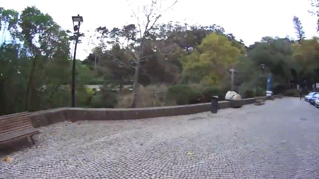 Пришли на Мыс Рока (Cabo da Roca). Едем в Синтру. Центр, музей и парк Volta do Duche. смотреть онлайн