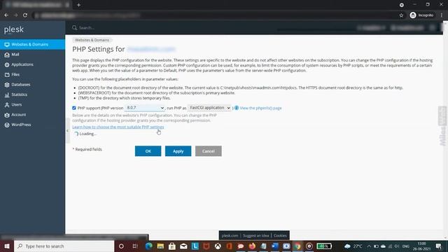 How to Change the PHP Version on a Plesk Server? | MilesWeb смотреть онлайн