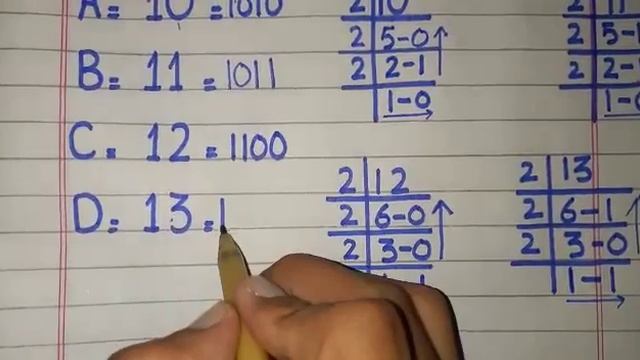 Hexadecimal to Binary (ABCD)16 to binary... смотреть онлайн
