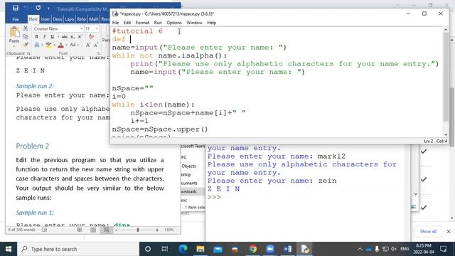 INFS1101 Section 15 Tutorial 6 functions in python смотреть онлайн