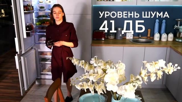 Встраиваемый холодильник MAUNFELD MBF177NFFW смотреть онлайн