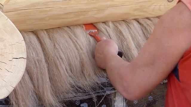 Конопатка паклей