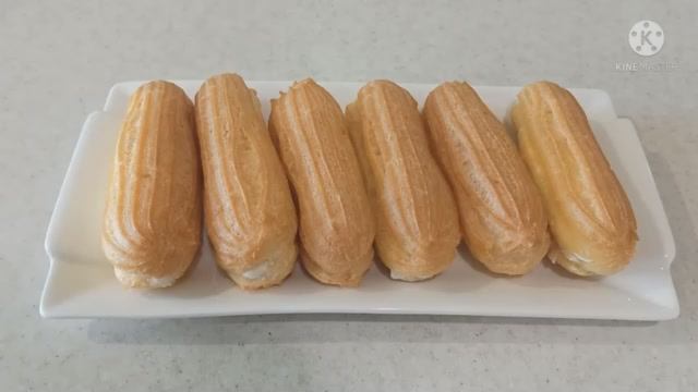 #эклеры СУПЕР ЭКЛЕРЫ С ЗАВАРНЫМ КРЕМОМ. смотреть онлайн