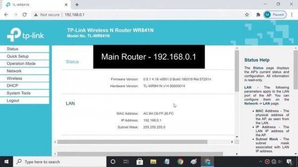 Как настроить роутер TP-Link TL-WR841N в качестве повторителя Wi-Fi?