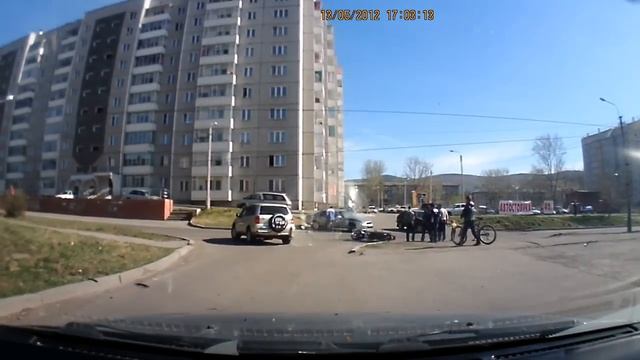 Сбитый мотоцикл смотреть онлайн