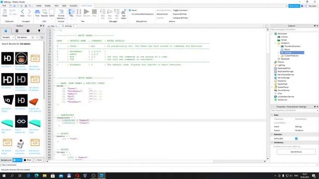 Как сделать множество геймпасов в HD Admin ROBLOX Studio (2 часть HD Admin) смотреть онлайн