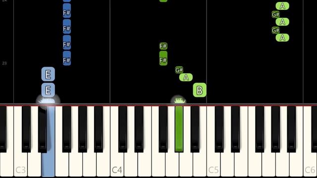 Coffin Dance Meme Song (EASY Piano Tutorial) [Synthesia] смотреть онлайн