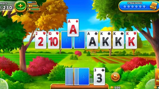 Solitaire Grand Harvest Level 75 смотреть онлайн