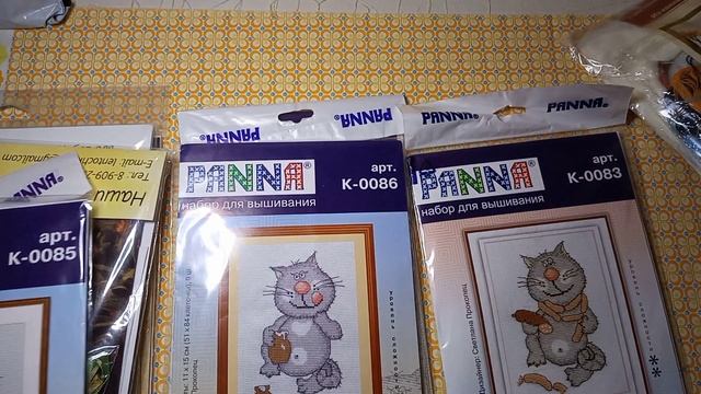 Вышивка крестом. Отчёт по СП Крестовый поход 4.2 и 5.2. Подарки. смотреть онлайн