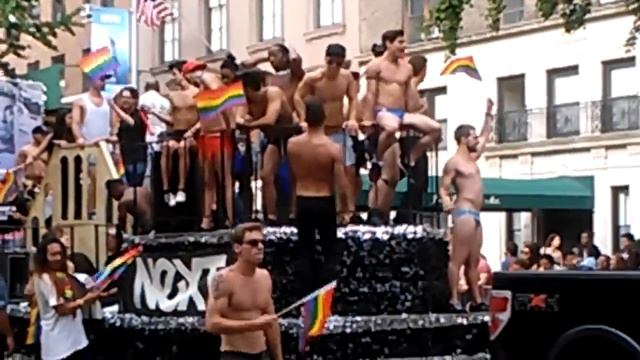 NYC PRIDE 2015 - NEXT Mag and COCKYBOYS Float!!! смотреть онлайн
