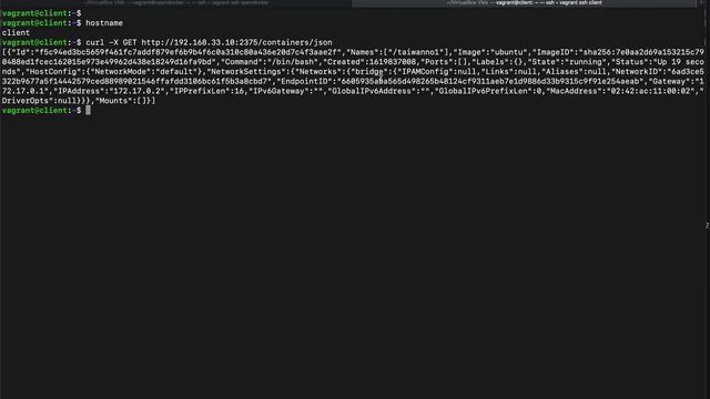 Open docker API host is dangerous смотреть онлайн