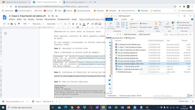 Clase 2. Importar datos a R desde archivos csv, excel y spss. смотреть онлайн