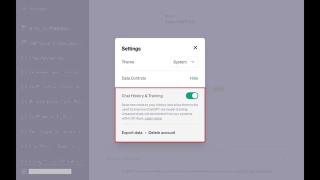 How to Stop ChatGPT from Saving Your Chat History смотреть онлайн