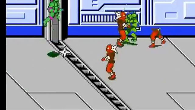 008. NES Longplay [008] Teenage Mutant Ninja Turtles III- The Manhattan Project (2P) смотреть онлайн