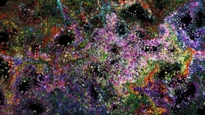 4K Абстракция нейросеть релакс Satisfying Colorful Liquid Paintings