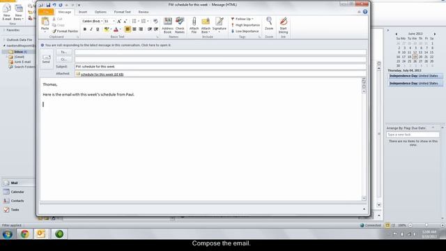 How to Forward an Email as an Attachment in Outlook смотреть онлайн