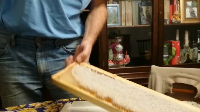 КАК РАСФАСОВАТЬ СОТОВЫЙ МЕД/comb honey is easy/советы начинающему пчеловоду смотреть онлайн