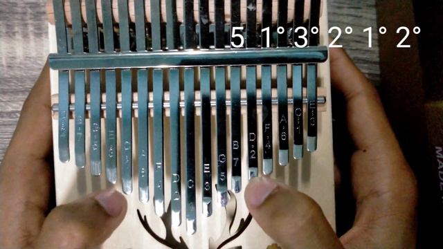 undertale - His Theme (Kalimba Tutorial) смотреть онлайн