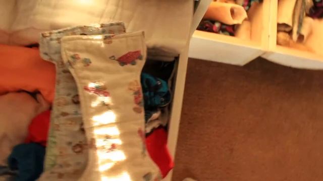 My Cloth Diaper Stash for 3 month old boy смотреть онлайн