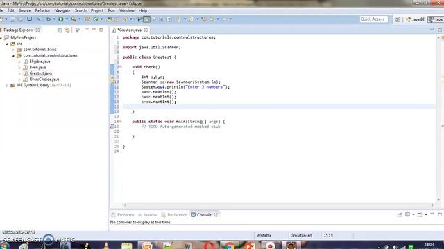 Core Java 16 -Control Structure Ladder Conditions if-else if смотреть онлайн