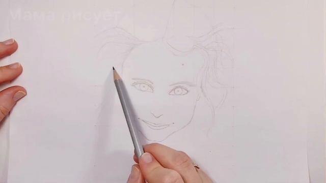 Как нарисовать Олечка из лайка? смотреть онлайн