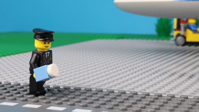 Крушение самолета - Lego анимация смотреть онлайн