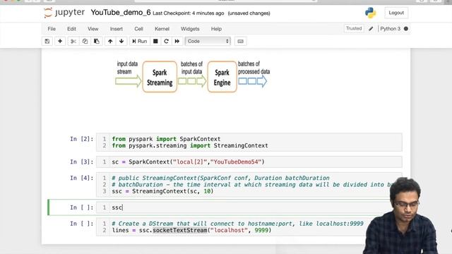 Spark Tutorial | Spark Streaming Intro | DStream vs RDD | Apache PySpark for Beginners | Part - 7 смотреть онлайн