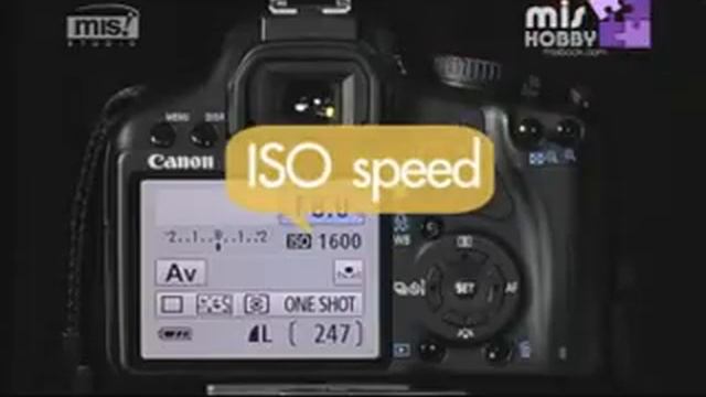 MISbook - สอนใช้กล้อง Canon EOS DIGITAL 450D / 1000D : สัญลักษณ์บนจอ смотреть онлайн