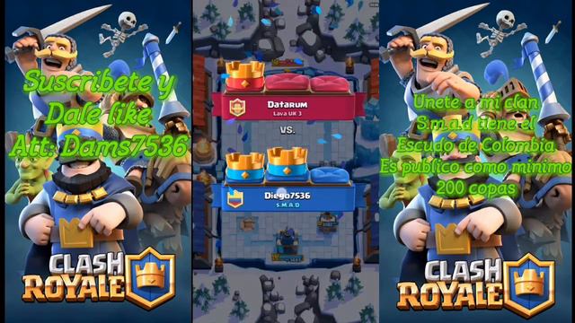 Clash royale: Mi mazo es.... es.... nose xD смотреть онлайн