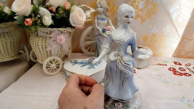#ФАРФОРОВЫЕ СТАТУЭТКИ # #ФАРФОРОВЫЕ ШКАТУЛКИ# . смотреть онлайн