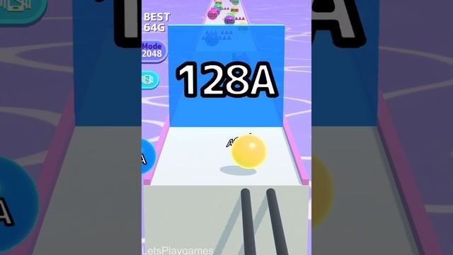 Ball Run 2048 ! Infinity Mode Gameplay part 30 android, ios смотреть онлайн