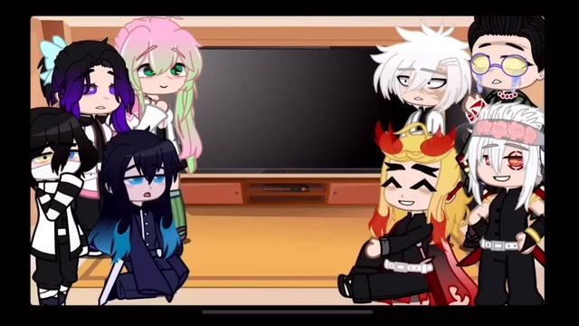 Demon slayer Hashira react to Giyuu Tomioka смотреть онлайн